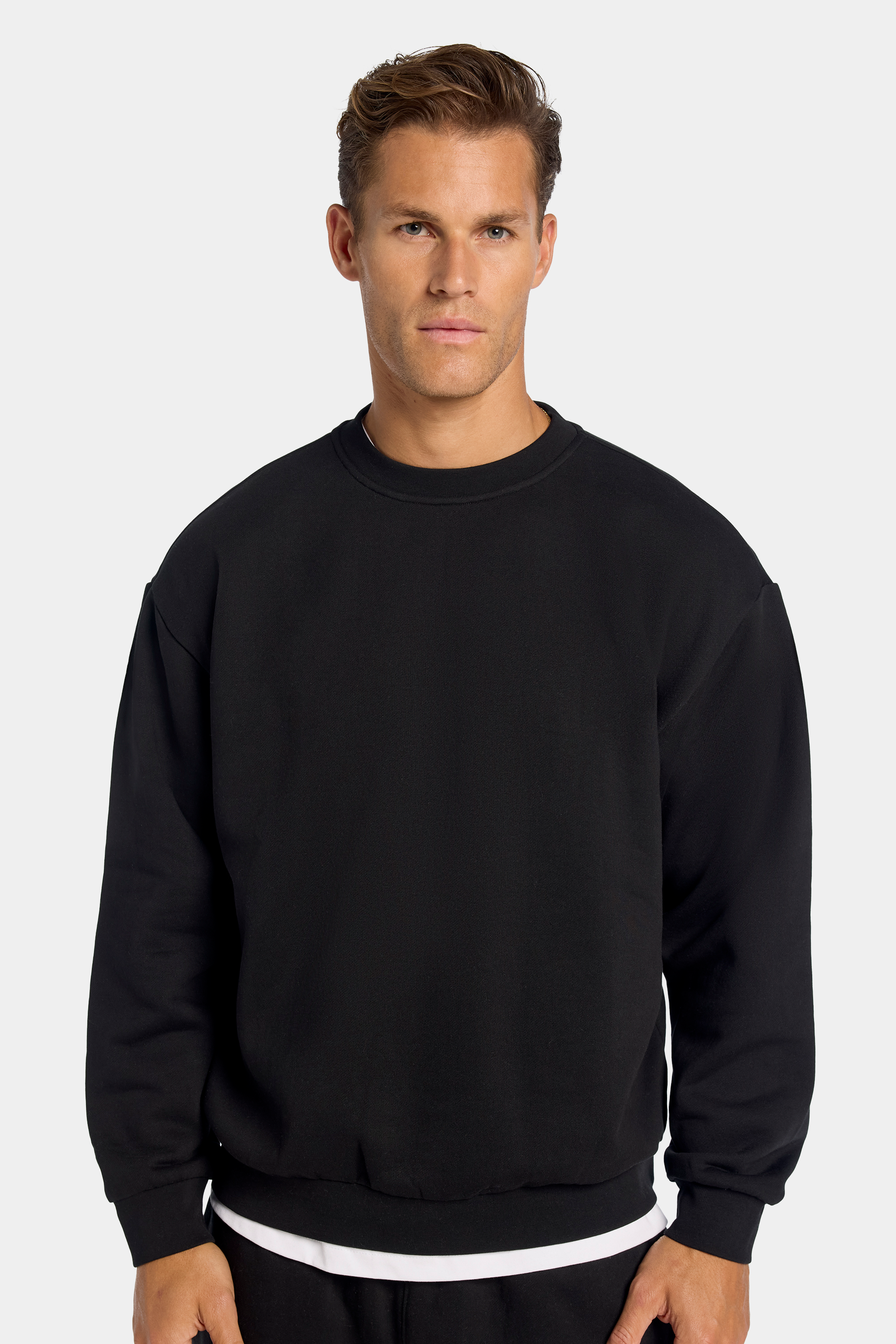THE MILAN OVERSIZED CREWNECK SWEATER